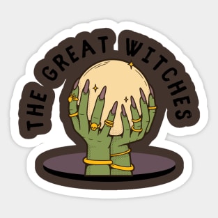 The great witches Sticker